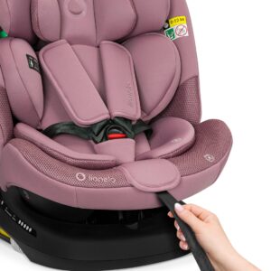 Lionelo Bastiaan PLUS autokrēsliņš bērniem 40-150cm krāsa Pink Mauve