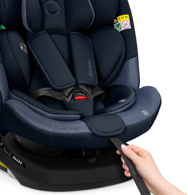 Lionelo Bastiaan PLUS autokrēsliņš bērniem 40-150cm krāsa Navy Blue