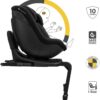 Kinderkraft I-Guard I-Size autokrēsliņš bērniem 40-105cm ar mazuļu ieliktni krāsa Black