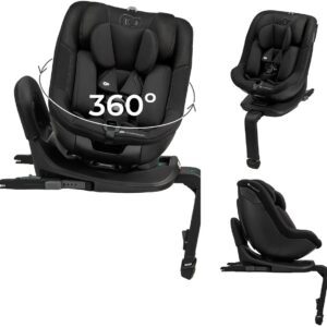 Kinderkraft I-Guard I-Size autokrēsliņš bērniem 40-105cm ar mazuļu ieliktni krāsa Black