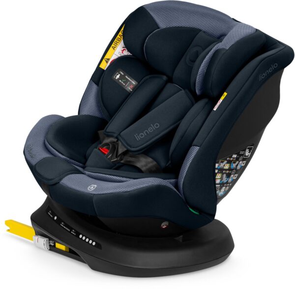 Lionelo Bastiaan PLUS autokrēsliņš bērniem 40-150cm krāsa Navy Blue