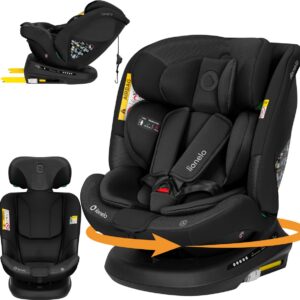 Lionelo Bastiaan PLUS autokrēsliņš bērniem 40-150cm krāsa Black Carbon