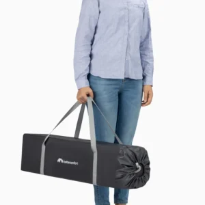 BebeConfort Travel Cot Sweet Dreams bērnu ceļojumu gultiņa krāsa Mineral Grey