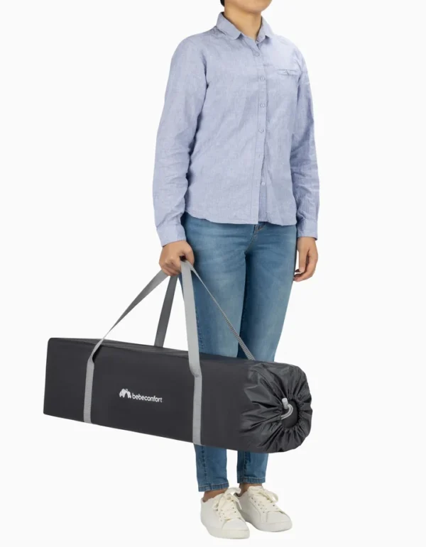 Autokreslini.lv | Travel Cot Sweet Dreams bērnu ceļojumu gultiņa krāsa Mineral Grey bilde #5