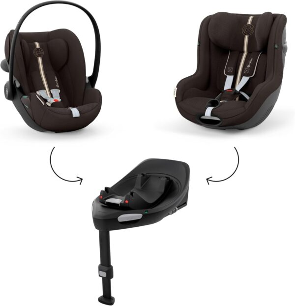 Cybex Sirona G3 PLUS sēžamā daļa bērniem 61-105cm krāsa Chocolate