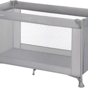 BebeConfort Travel Cot Sweet Dreams bērnu ceļojumu gultiņa krāsa Mineral Grey