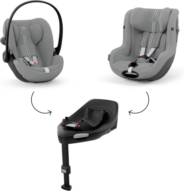 Cybex Sirona G3 PLUS sēžamā daļa bērniem 61-105cm krāsa Stone Grey