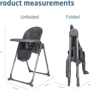 Maxi Cosi AVA 2 barošanas krēsliņš bērniem krāsa Elegance Graphite