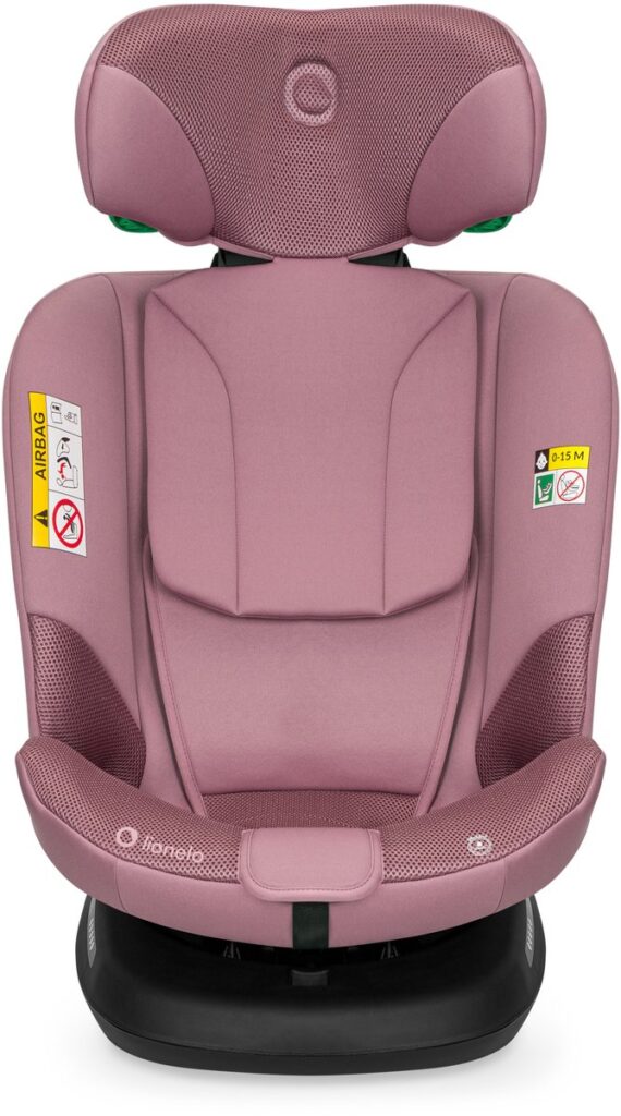 Lionelo Bastiaan PLUS autokrēsliņš bērniem 40-150cm krāsa Pink Mauve