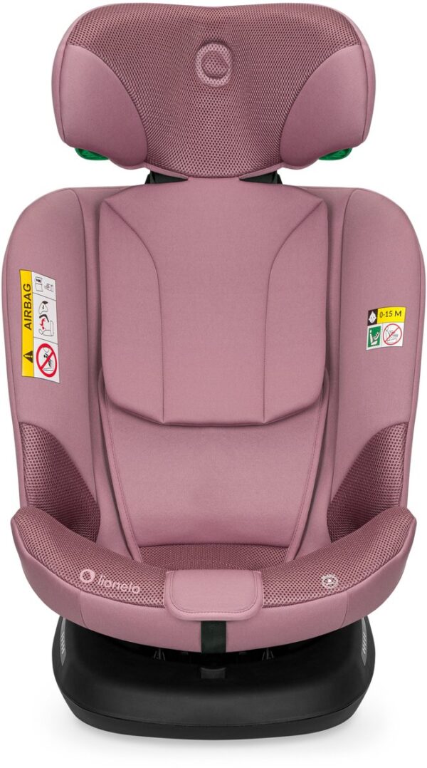 Lionelo Bastiaan PLUS autokrēsliņš bērniem 40-150cm krāsa Pink Mauve