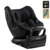 Axkid SpinKid 2 rotējošs atpakaļskata autokrēsliņš bērniem 40-105cm krāsa Coastal Storm Black