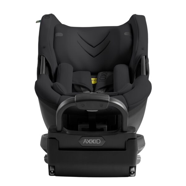 Axkid SpinKid 2 rotējošs atpakaļskata autokrēsliņš bērniem 40-105cm krāsa Coastal Storm Black