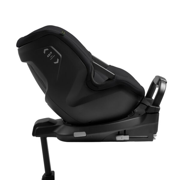 Axkid SpinKid 2 rotējošs atpakaļskata autokrēsliņš bērniem 40-105cm krāsa Coastal Storm Black