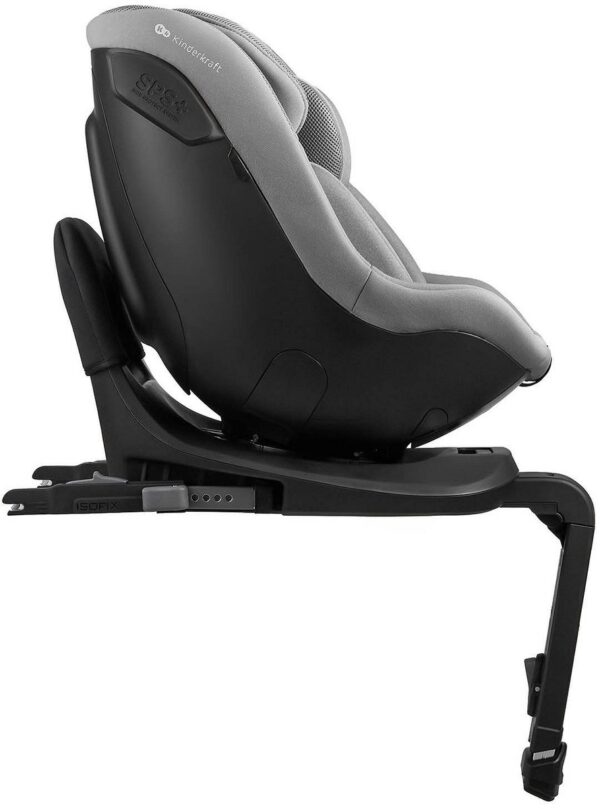 Kinderkraft I-Guard I-Size autokrēsliņš bērniem 40-105cm ar mazuļu ieliktni krāsa Grey