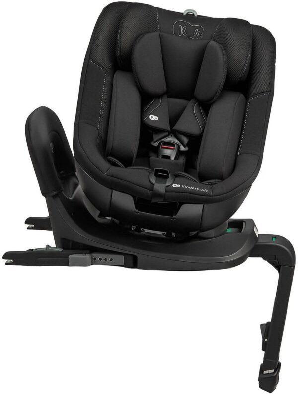 Kinderkraft I-Guard I-Size autokrēsliņš bērniem 40-105cm ar mazuļu ieliktni krāsa Black