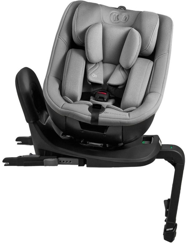 Kinderkraft I-Guard I-Size autokrēsliņš bērniem 40-105cm ar mazuļu ieliktni krāsa Grey