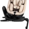 Kinderkraft I-Guard I-Size autokrēsliņš bērniem 40-105cm ar mazuļu ieliktni krāsa Beige