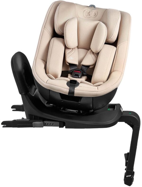 Kinderkraft I-Guard I-Size autokrēsliņš bērniem 40-105cm ar mazuļu ieliktni krāsa Beige