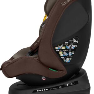 Lionelo Bastiaan PLUS autokrēsliņš bērniem 40-150cm krāsa Beige Chocolate