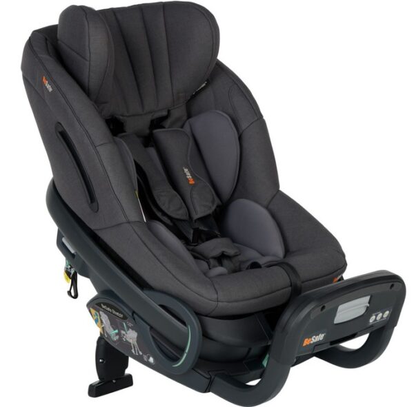 BeSafe Stretch 2 pretskata autokrēsliņš bērniem 61-125cm krāsa Dark Grey Melange