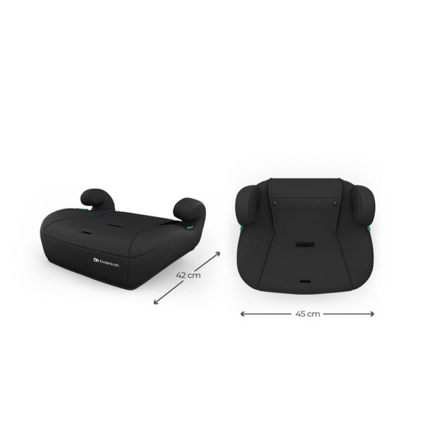 Kinderkraft Comfort UP 2 PLUS autokrēsliņš bērniem 76-150cm krāsa Black