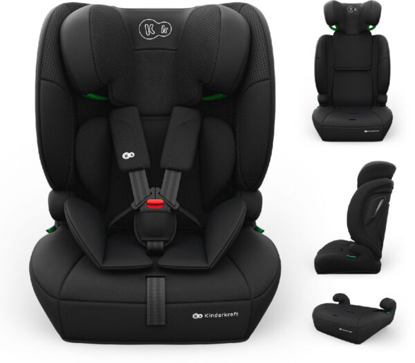 Kinderkraft Comfort UP 2 PLUS autokrēsliņš bērniem 76-150cm krāsa Black