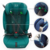 Kinderkraft Comfort UP 2 PLUS autokrēsliņš bērniem 76-150cm krāsa Green