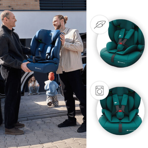 Kinderkraft Comfort UP 2 PLUS autokrēsliņš bērniem 76-150cm