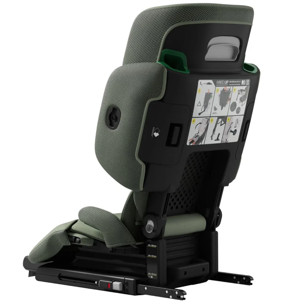 Axkid UP autokrēsliņš bērniem 100-150cm krāsa Nordic Bloom Green