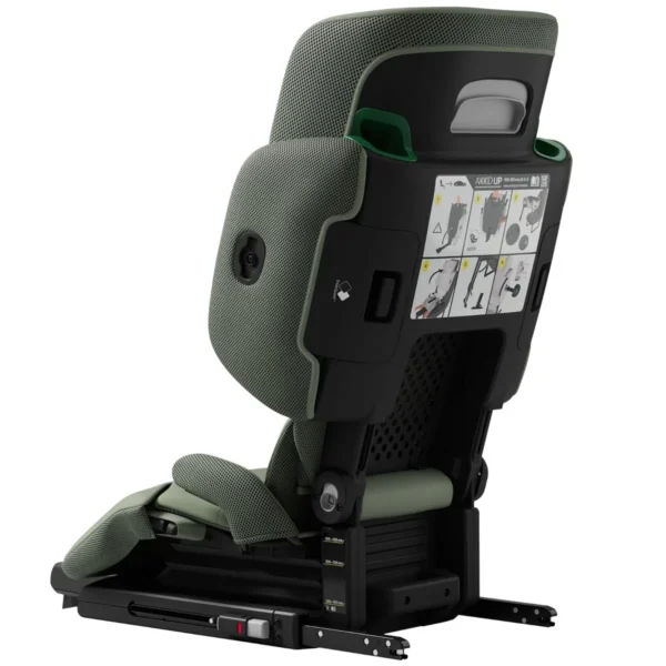 Axkid UP autokrēsliņš bērniem 100-150cm krāsa Nordic Bloom Green
