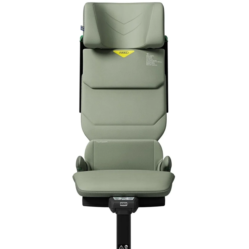 Axkid UP autokrēsliņš bērniem 100-150cm krāsa Nordic Bloom Green