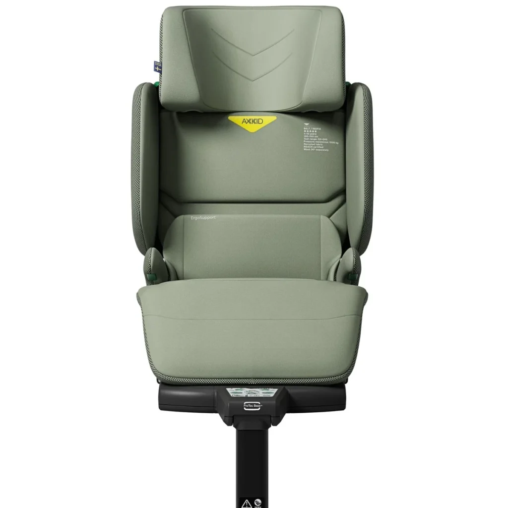 Axkid UP autokrēsliņš bērniem 100-150cm krāsa Nordic Bloom Green