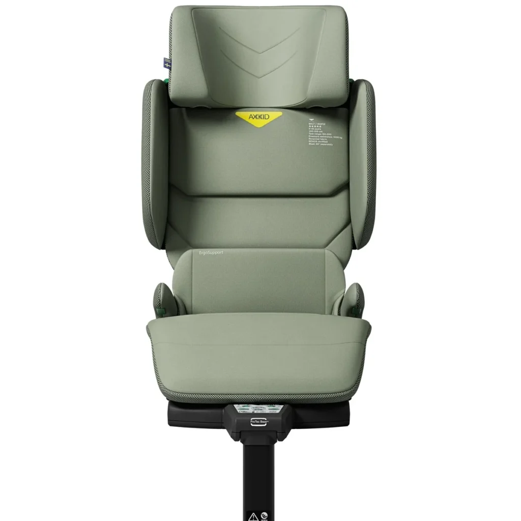 Axkid UP autokrēsliņš bērniem 100-150cm krāsa Nordic Bloom Green
