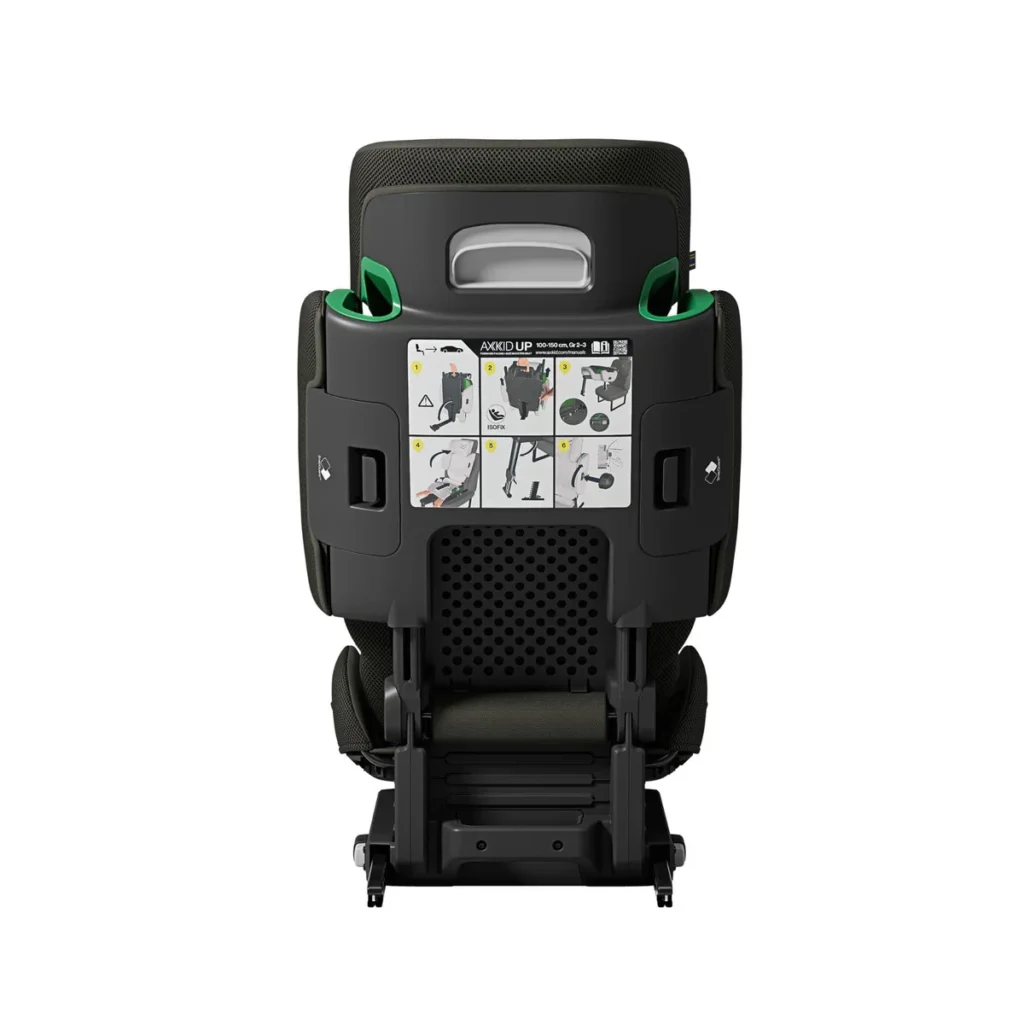 Axkid UP autokrēsliņš bērniem 100-150cm krāsa Forest Moss Green