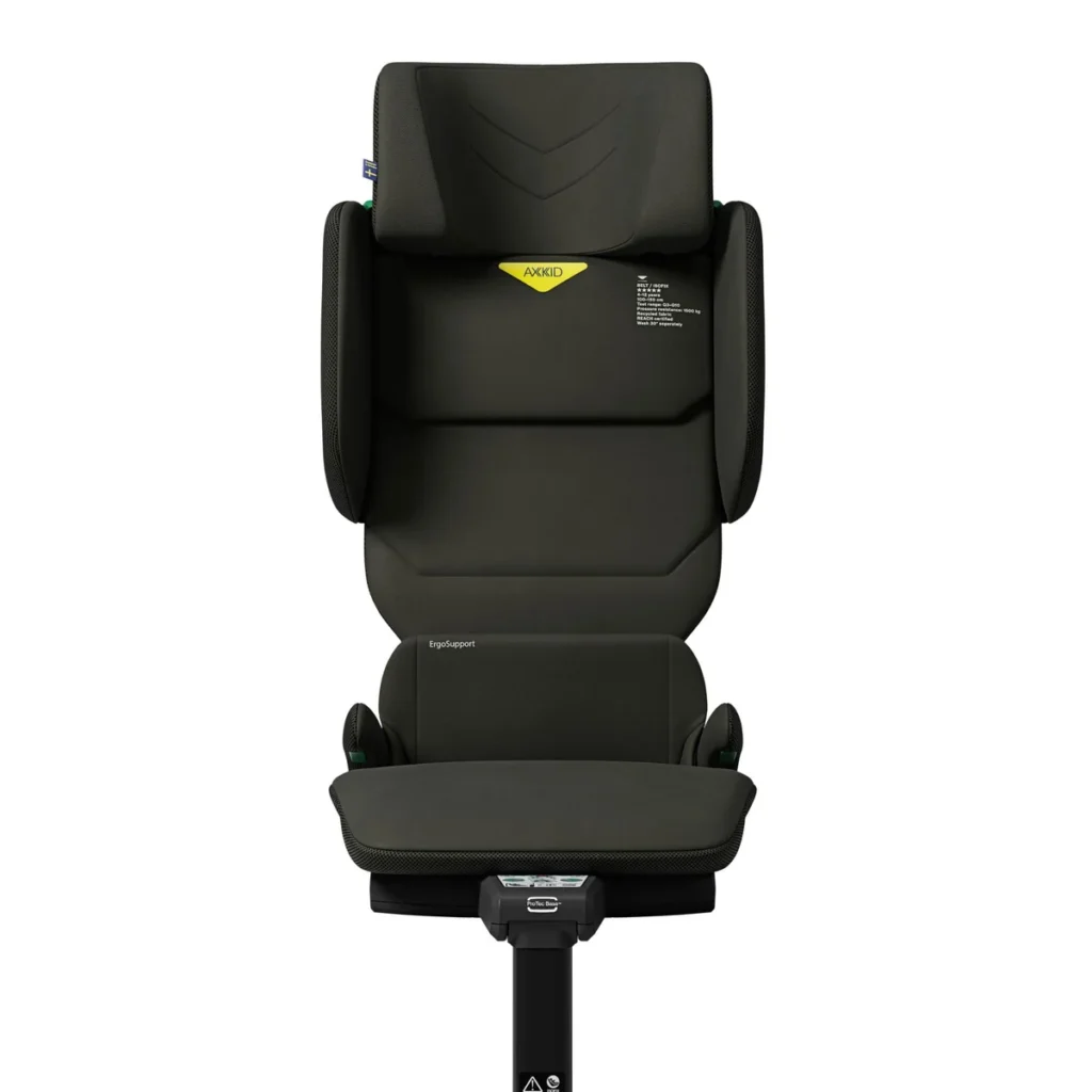 Axkid UP autokrēsliņš bērniem 100-150cm krāsa Forest Moss Green