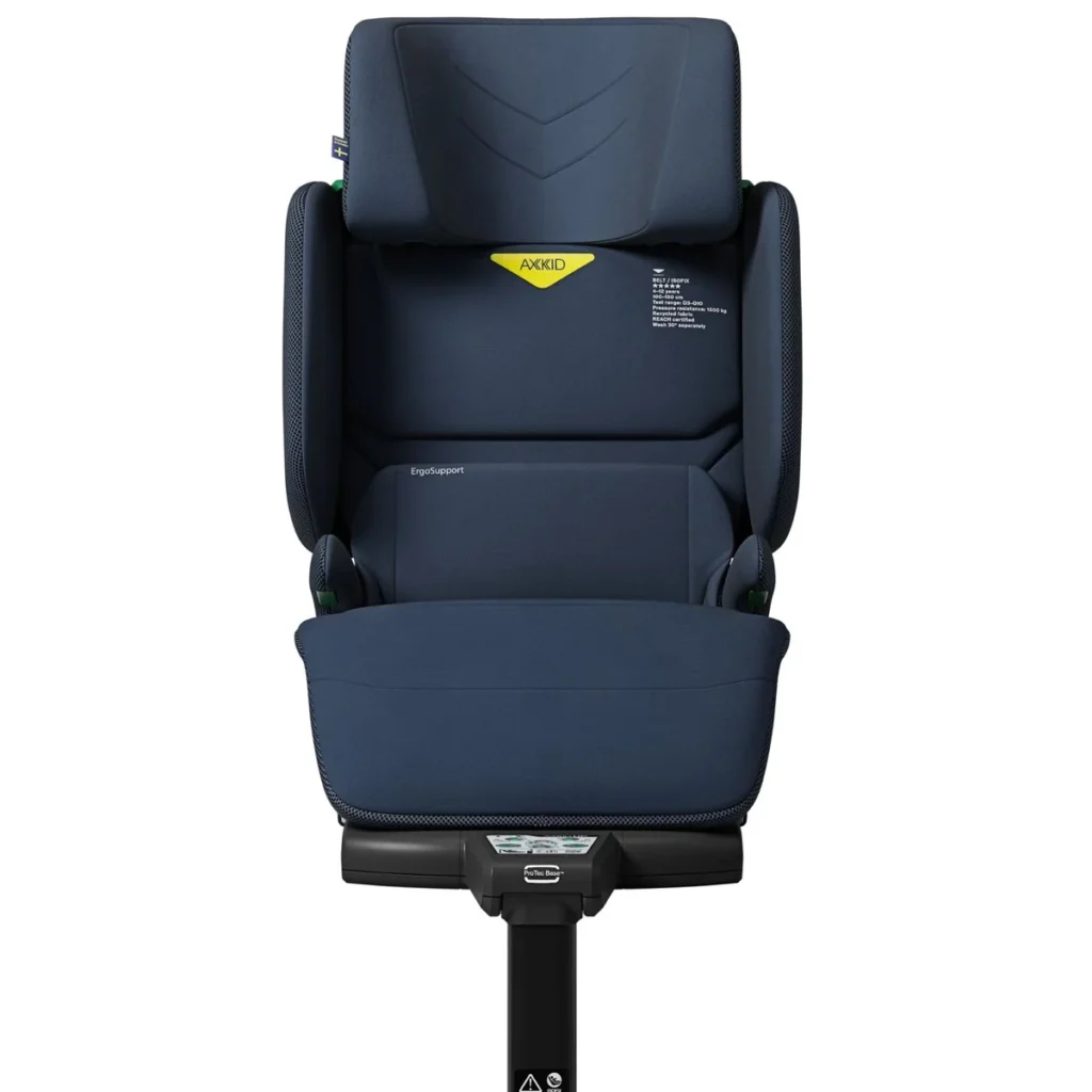 Axkid UP autokrēsliņš bērniem 100-150cm krāsa Glacier Lake Blue