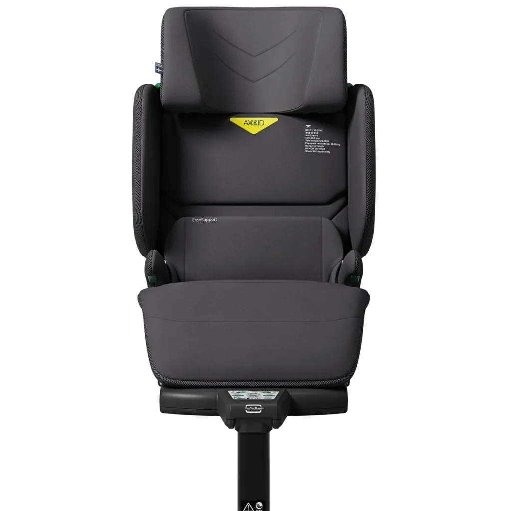Axkid UP autokrēsliņš bērniem 100-150cm krāsa Artic Mist Grey