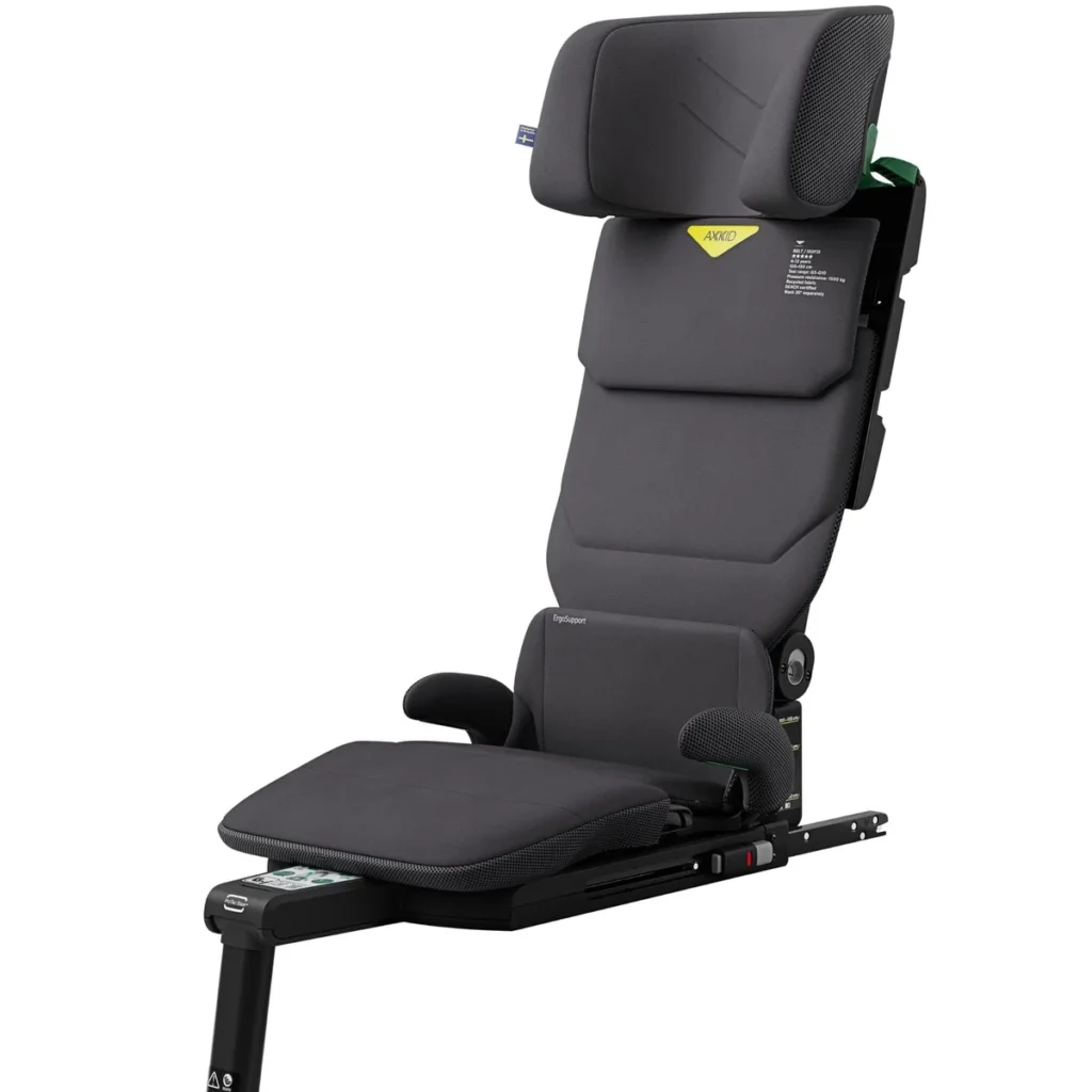 Axkid UP autokrēsliņš bērniem 100-150cm krāsa Artic Mist Grey