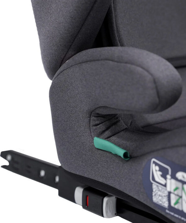 Axkid BoostKid autokrēsliņš bērniem 100-150cm krāsa Granite Melange