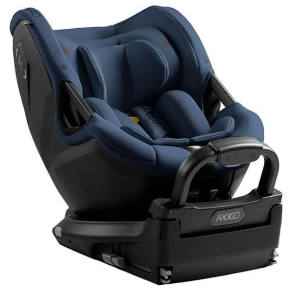 Axkid SpinKid 2 rotējošs atpakaļskata autokrēsliņš bērniem 40-105cm krāsa Glacier Lake Blue