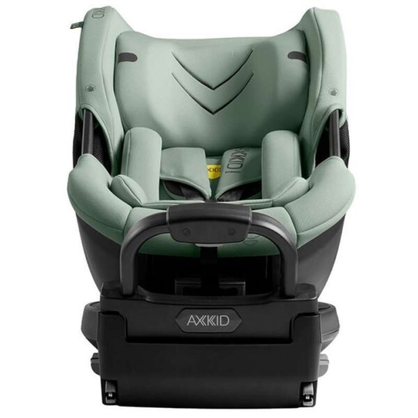 Axkid SpinKid 2 rotējošs atpakaļskata autokrēsliņš bērniem 40-105cm krāsa Nordic Bloom Green