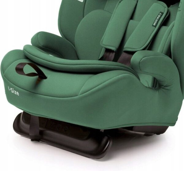 4Baby Rocket autokrēsliņš bērniem 76-150cm krāsa Dark Green