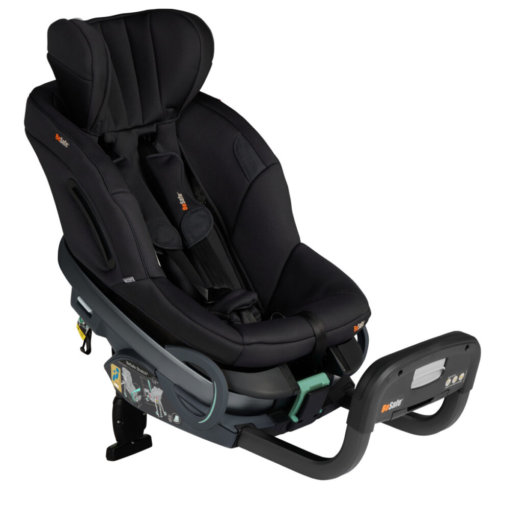 BeSafe Stretch 2 pretskata autokrēsliņš bērniem 61-125cm krāsa Dark Sand SoftBreeze