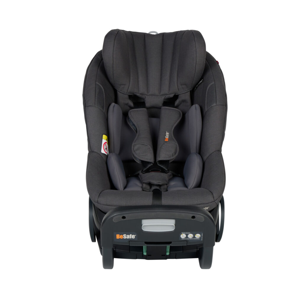 BeSafe Stretch 2 pretskata autokrēsliņš bērniem 61-125cm krāsa Dark Grey Melange