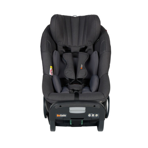 BeSafe Stretch 2 pretskata autokrēsliņš bērniem 61-125cm krāsa Dark Grey Melange