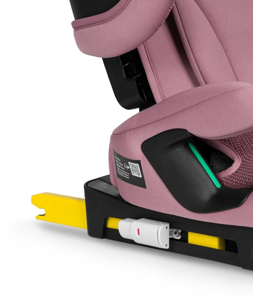 Lionelo Nelly I-Size salokāms autokrēsliņš bērniem 76-150cm krāsa Pink Mauve