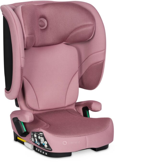 Lionelo ORIN I-Size salokāms autokrēsliņš bērniem 100-150cm krāsa Pink Mauve