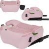 Lionelo Luuk Isofix I-Size auto paliktnis bērniem 125-150cm ar krūzīšu turētāju krāsa Pink Baby