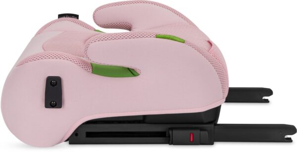 Lionelo Luuk Isofix I-Size auto paliktnis bērniem 125-150cm ar krūzīšu turētāju krāsa Pink Baby