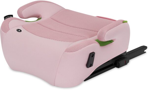 Lionelo Luuk Isofix I-Size auto paliktnis bērniem 125-150cm ar krūzīšu turētāju krāsa Pink Baby